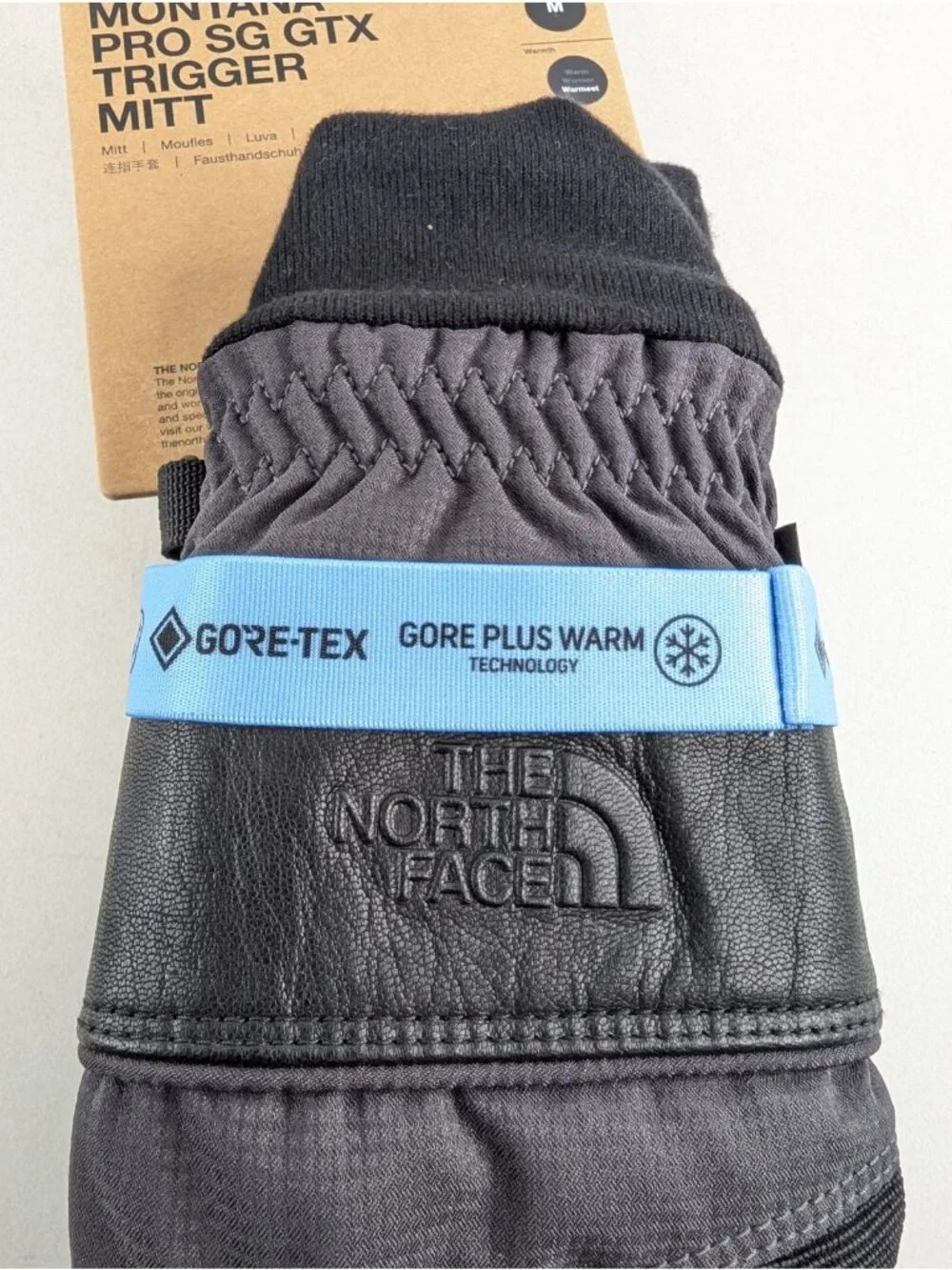 The North Face Montana Pro SG GTX Mitt Black Medium GORE-TEX Gloves NWT Mittens
